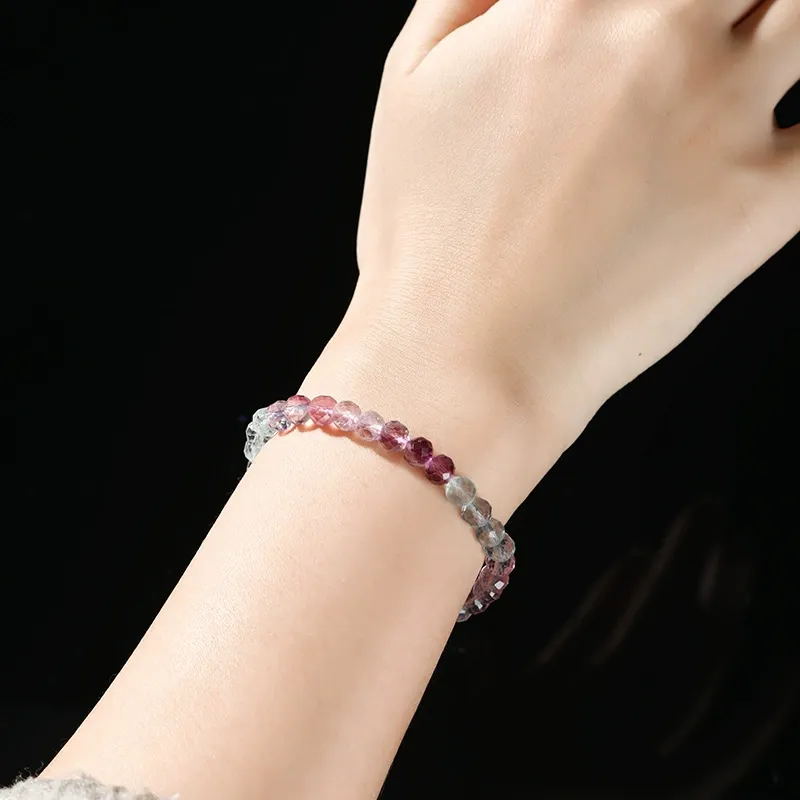 Welcome To The Treasure Fluorite Bracelets Unisex-3