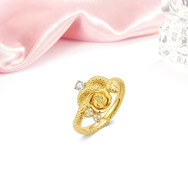Welcome To The Treasure Alloy Rings Unisex-2