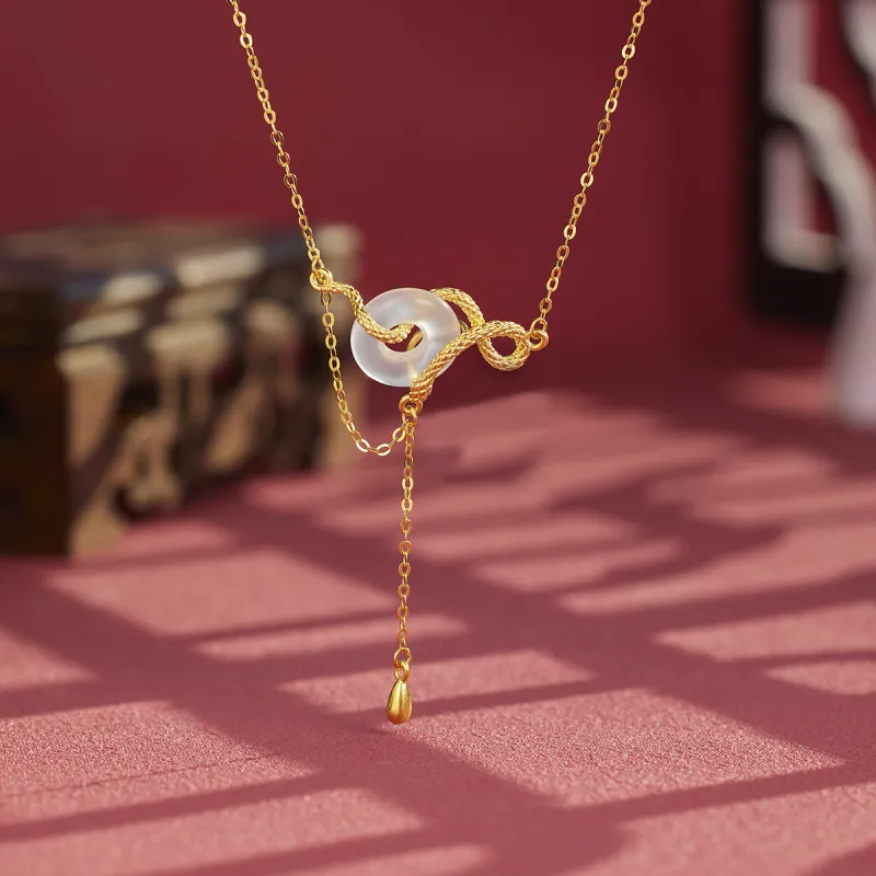 Welcome To The Treasure Lively Elegant Design Elegance Versatile Necklaces Unisex-10