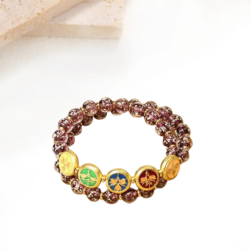 Welcome To The Treasure Alloy Bracelets Unisex-4