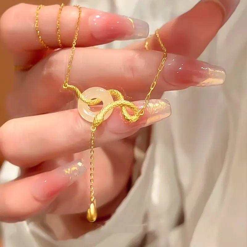 Welcome To The Treasure Lively Elegant Design Elegance Versatile Necklaces Unisex-4