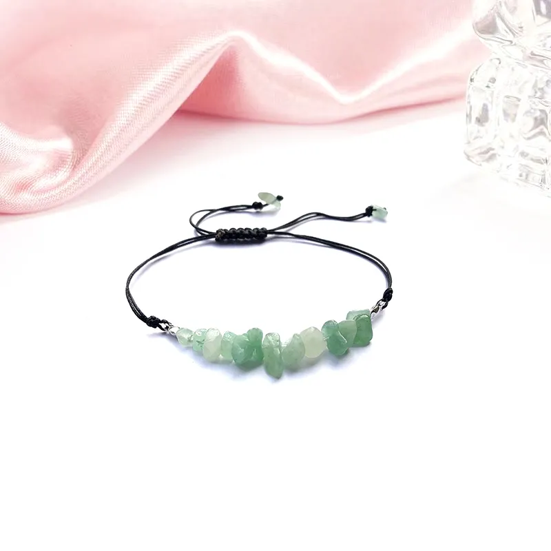 Welcome To The Treasure Aventurine Bracelets Unisex-7
