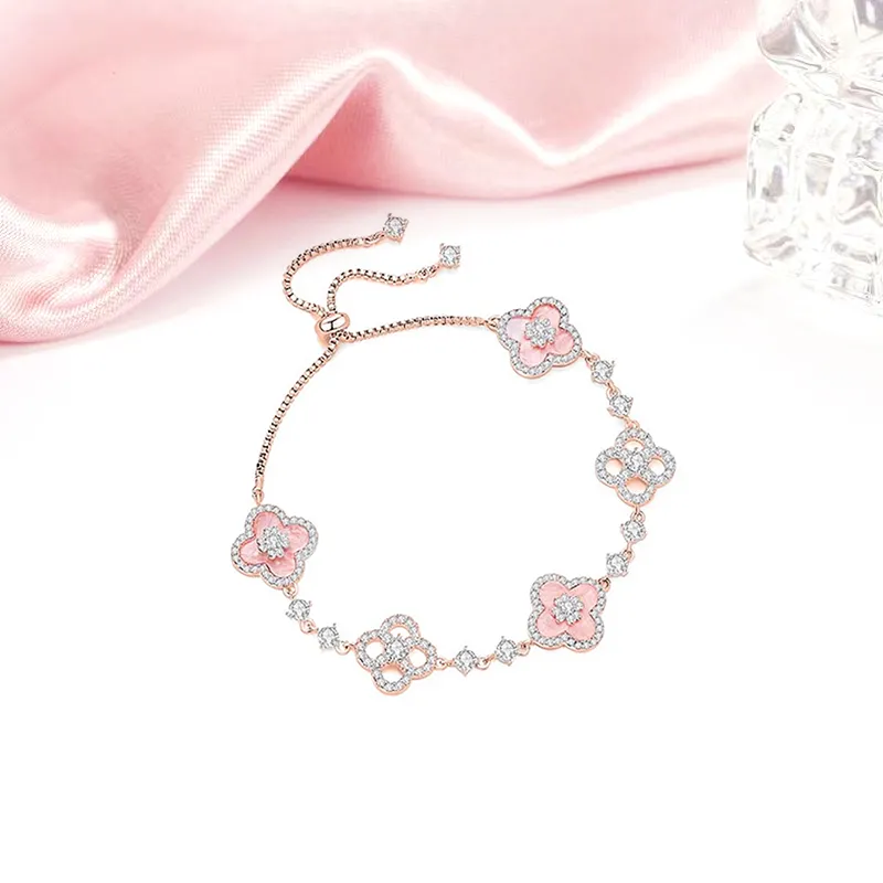 Welcome To The Treasure Zircon Bracelets Unisex-5