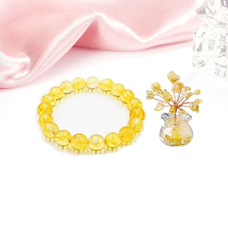Welcome To The Treasure Citrine Ornaments Unisex-1