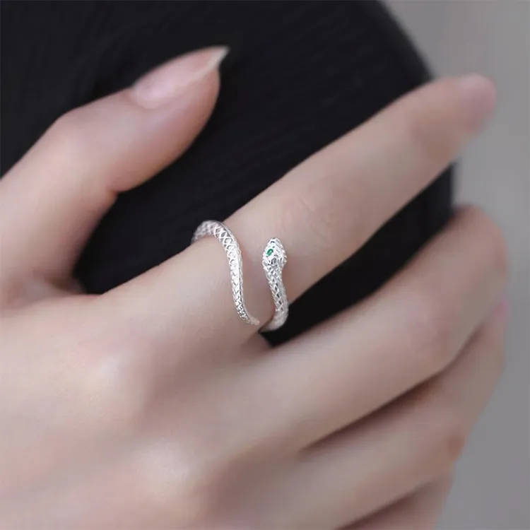 JOLLY NOTE Normcore Style Individual Trendy Versatile Rings Unisex Good Luck-4