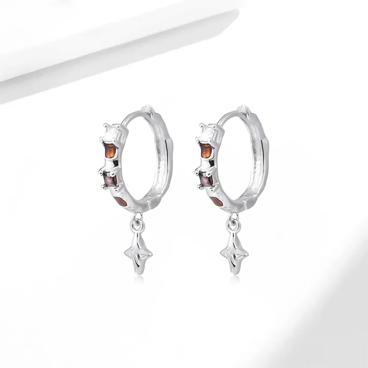 JOLLY NOTE Fashion Casual Everyday Commute Versatile For Students Earrings Unisex-3
