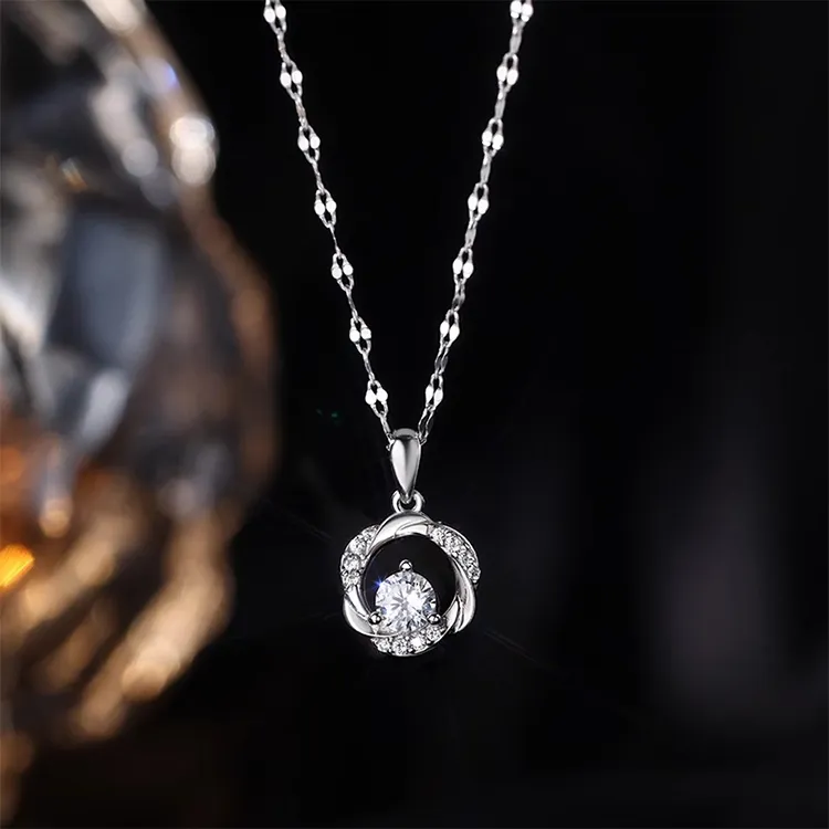 JOLLY NOTE Everyday Casual Commute Versatile Necklaces Women's Good Luck-4