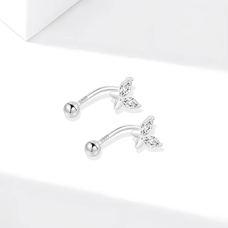 JOLLY NOTE Sterling Silver Earrings Women's-3