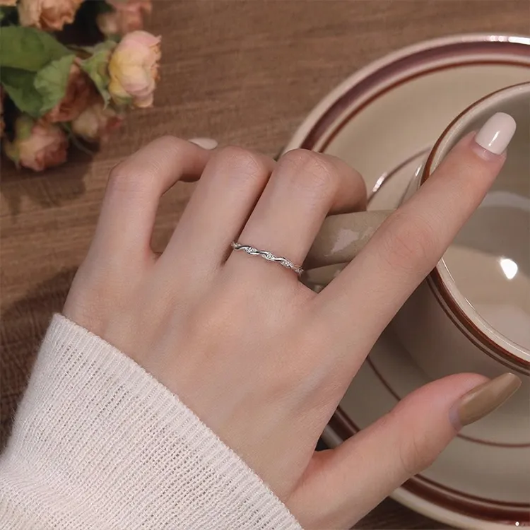 JOLLY NOTE Sterling Silver Rings Unisex-4