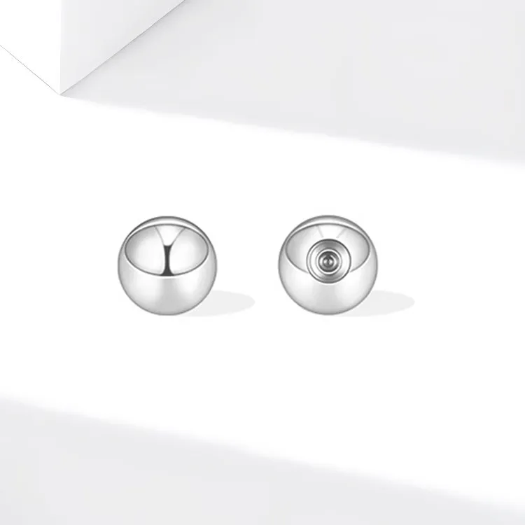 JOLLY NOTE Titanium Steel Stud Earrings Unisex-2