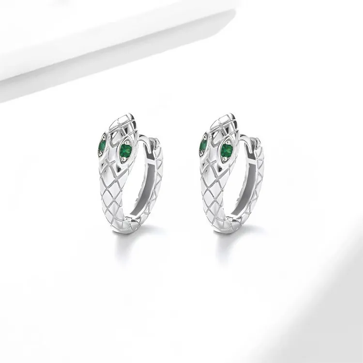 JOLLY NOTE Sterling Silver Earrings Unisex Good Luck-4