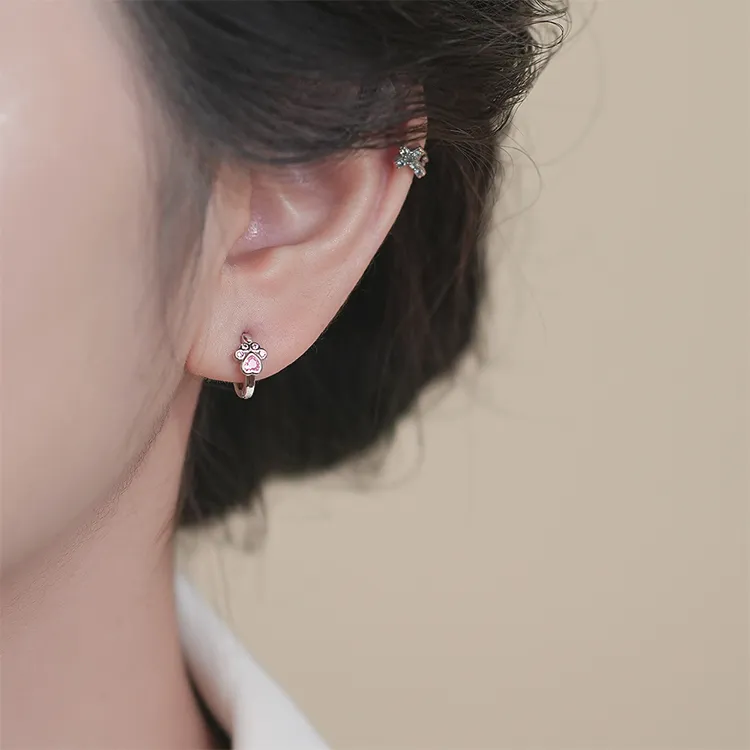 JOLLY NOTE Sterling Silver Earrings Women's-2