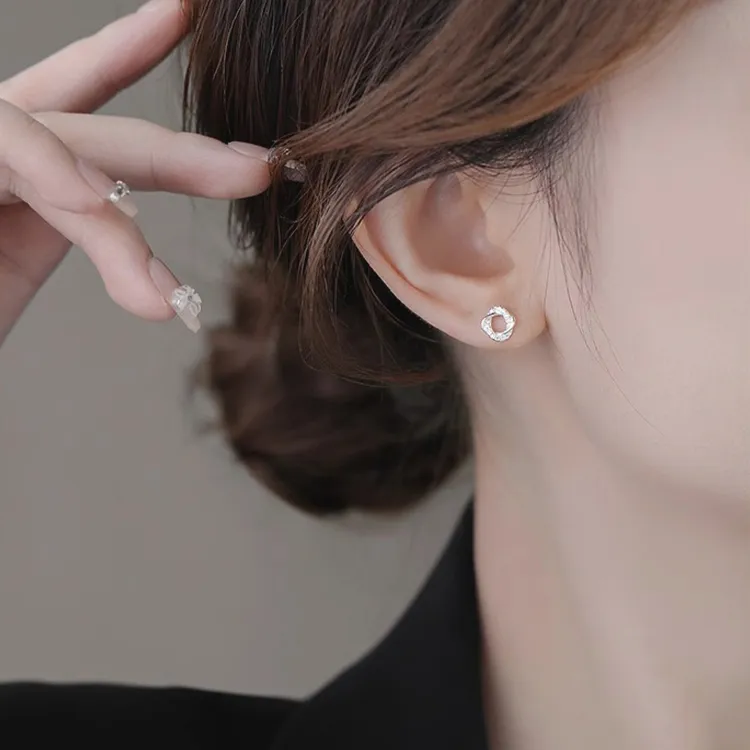 JOLLY NOTE Fashionable Everyday Commute Versatile Stud Earrings Women's-2