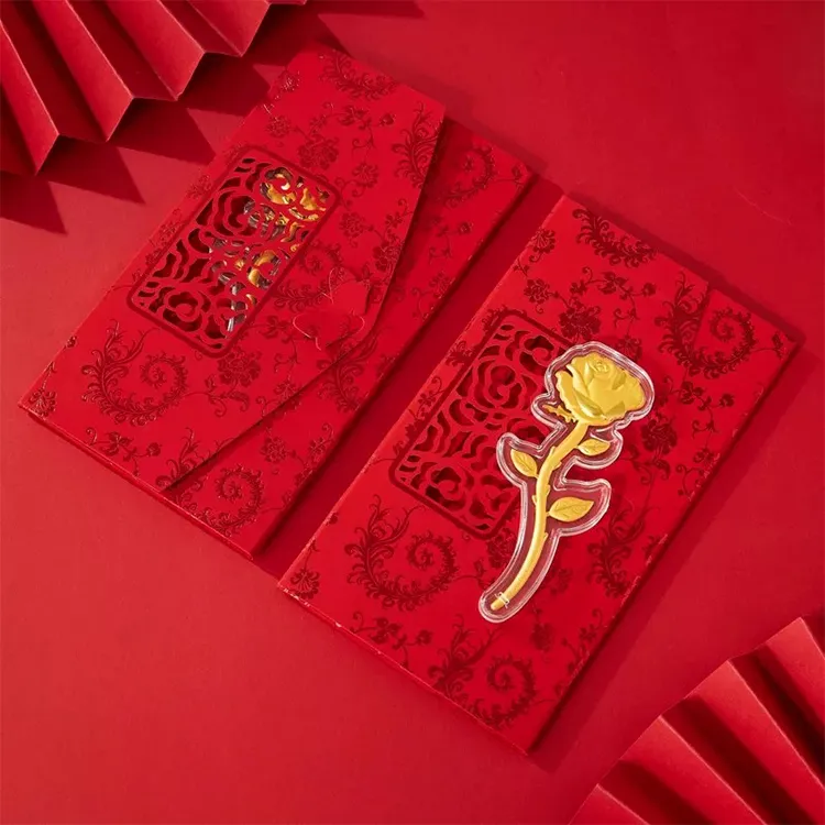 JOLLY NOTE Collection Savings Voucher Ornament Gift Gold Women's-7
