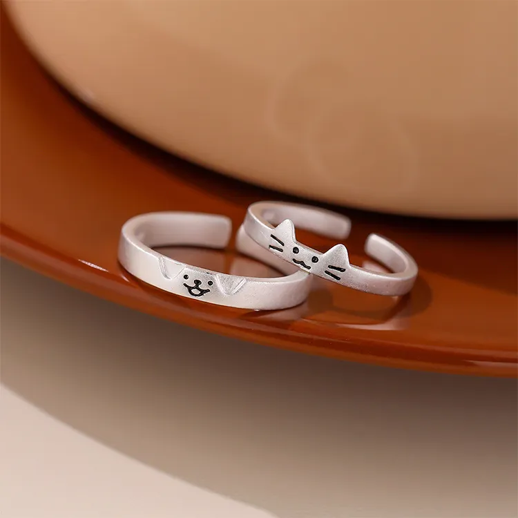 JOLLY NOTE Sterling Silver Rings Unisex-4