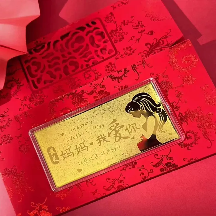 JOLLY NOTE Collection Savings Voucher Ornament Gift Gold Women's-3
