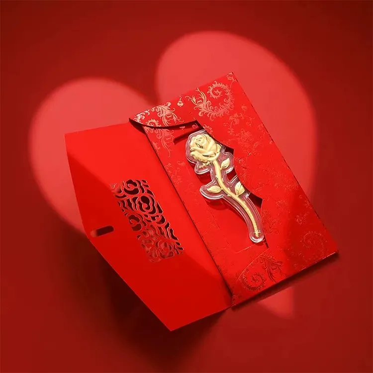 JOLLY NOTE Collection Savings Voucher Ornament Gift Gold Women's-6