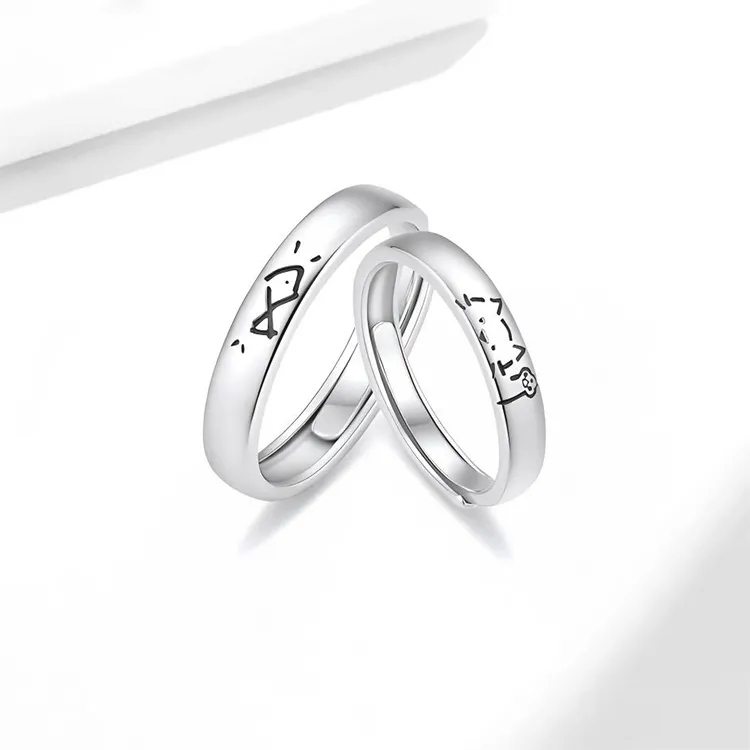 JOLLY NOTE Sterling Silver Rings Unisex-3