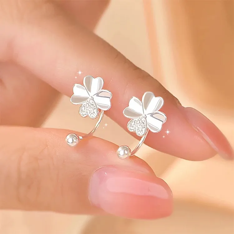 JOLLY NOTE Sterling Silver Earrings Women's-1