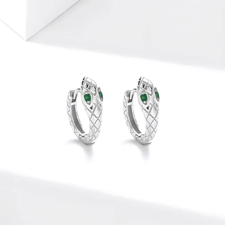 JOLLY NOTE Sterling Silver Earrings Unisex Good Luck-3