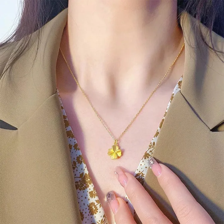 JOLLY NOTE Fashion Everyday Commute Versatile Good Luck Necklaces Women's-1