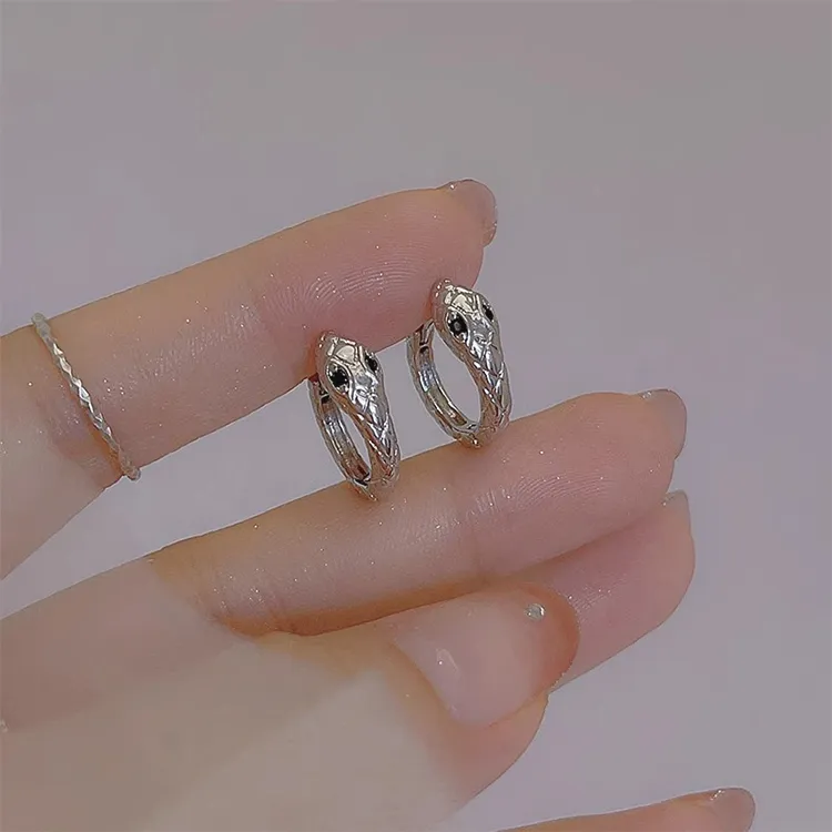 JOLLY NOTE Everyday Commute Versatile Students Earrings Unisex Good Luck-2