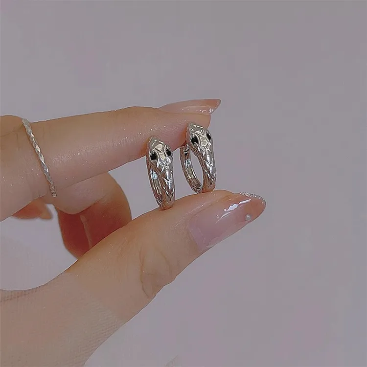 JOLLY NOTE Everyday Commute Versatile Students Earrings Unisex Good Luck-1