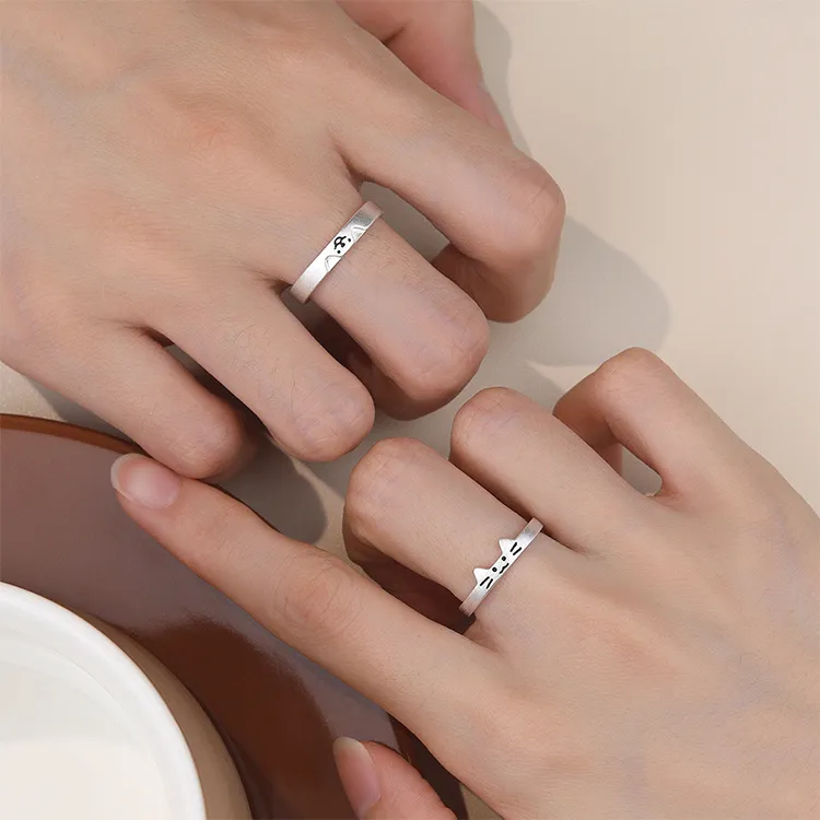 JOLLY NOTE Sterling Silver Rings Unisex-2