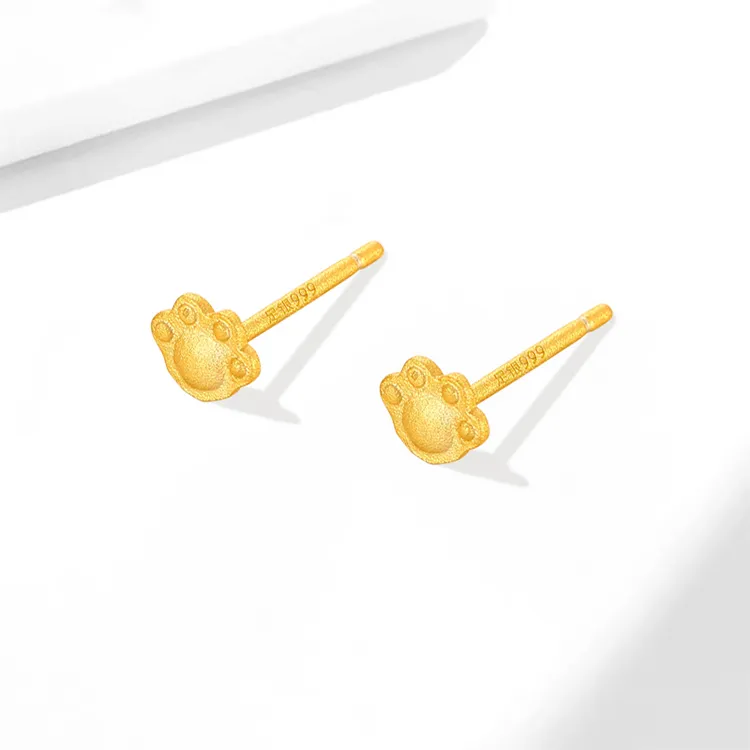 JOLLY NOTE Sterling Silver Stud Earrings Women's Good Luck-3