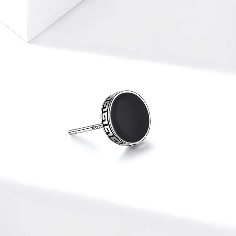 JOLLY NOTE Fashionable Everyday Casual Versatile For Students Stud Earrings Unisex-1