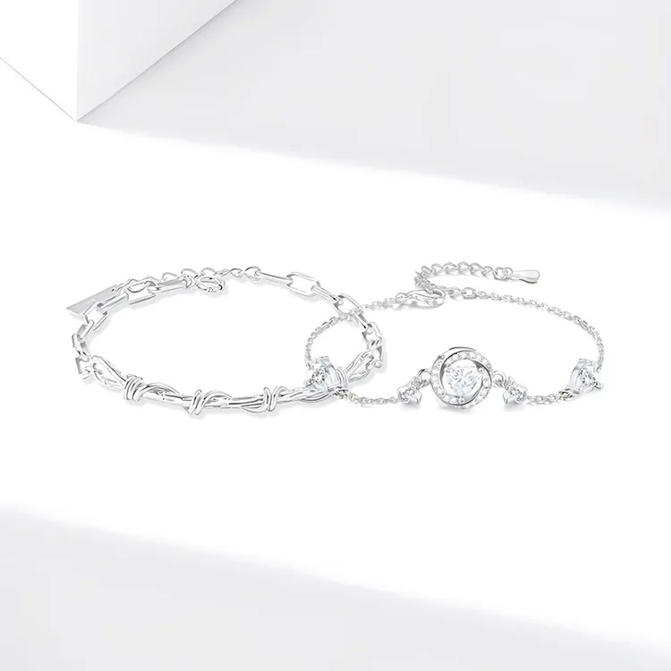 JOLLY NOTE Everyday Gentle Commute Versatile Cool And Refreshing Bracelets Unisex-2