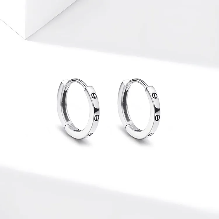 JOLLY NOTE Commute Versatile Date Earrings Unisex Good Luck-7