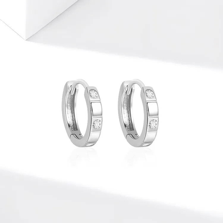 JOLLY NOTE Sterling Silver Earrings Unisex-2