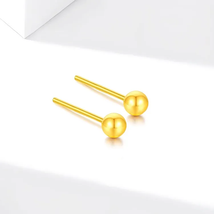 JOLLY NOTE Sterling Silver Stud Earrings Women's-2