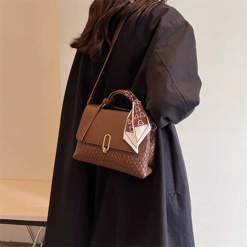 WHEELY BABY+ PU Handbag, Shoulder Bag, Crossbody Bag Women's Brown & Ecru, Black, Coffee & Green, Coffee-18