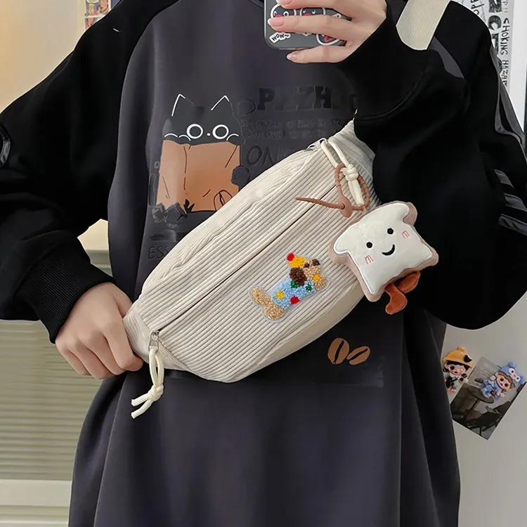 WHEELY BABY+ Nylon Sling Bag Unisex Multicolor-1