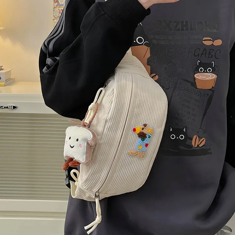 WHEELY BABY+ Nylon Sling Bag Unisex Multicolor-5