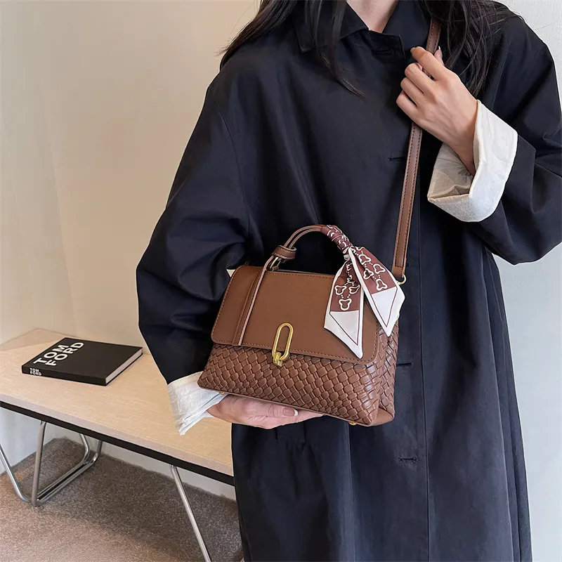 WHEELY BABY+ PU Handbag, Shoulder Bag, Crossbody Bag Women's Brown & Ecru, Black, Coffee & Green, Coffee-16