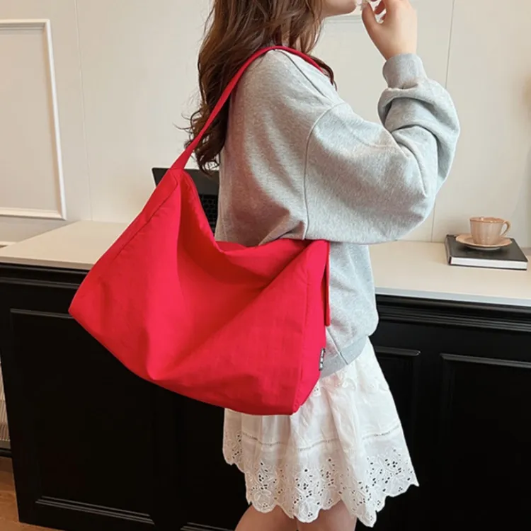 WHEELY BABY+ Nylon Shoulder Bag, Crossbody Bag Women's Multicolor-9