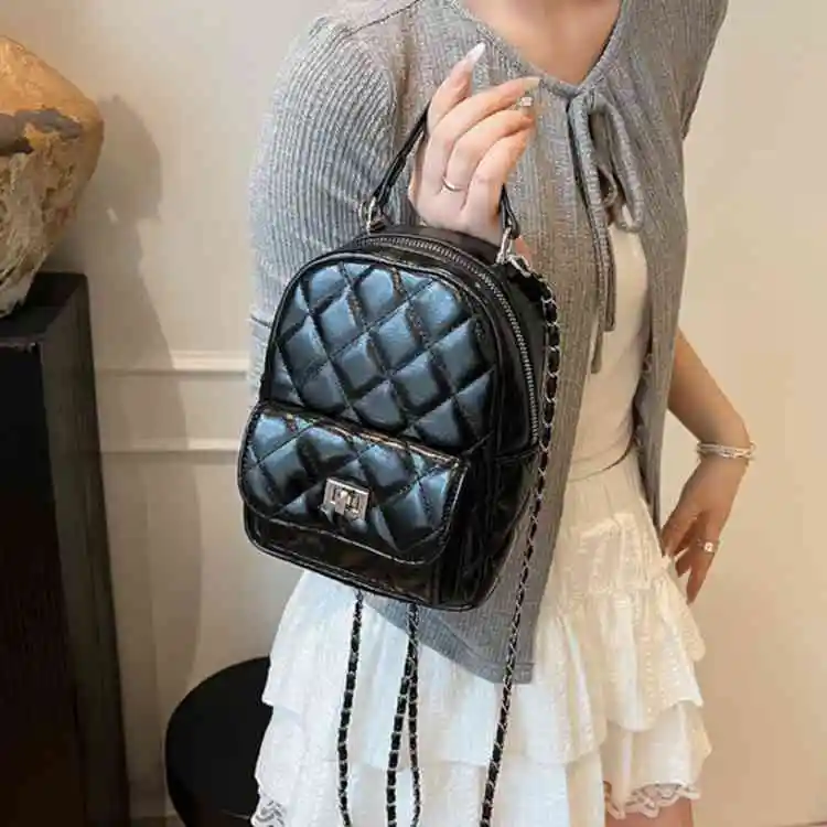 WHEELY BABY+ PU Backpack Women's Multicolor-19