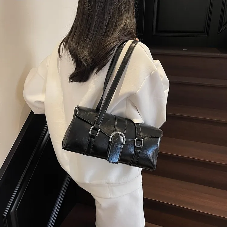 WHEELY BABY+ PU Korean Style Trendy Fashion Minimalist Style Casual Shoulder Bag Regular Women's Multicolor-20