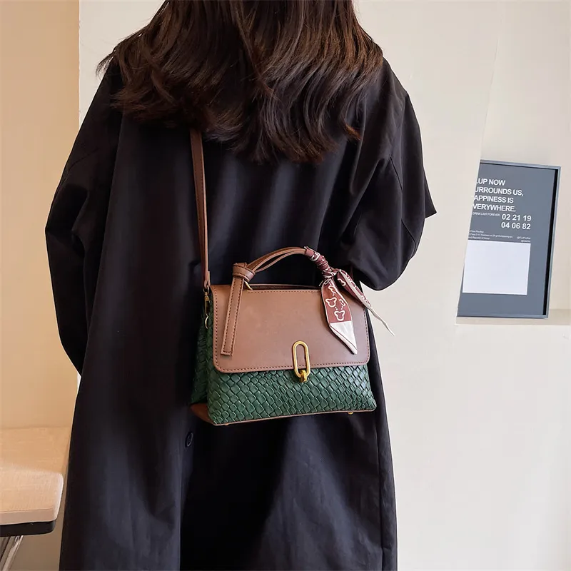 WHEELY BABY+ PU Handbag, Shoulder Bag, Crossbody Bag Women's Brown & Ecru, Black, Coffee & Green, Coffee-13