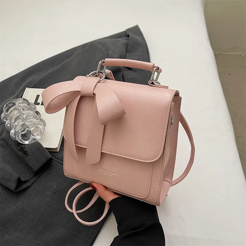 WHEELY BABY+ PU Backpack Regular Women's Ecru/Pink/Gray/Coffee/Black-5