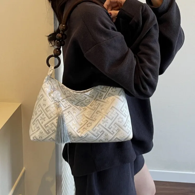 WHEELY BABY+ Fabric Shoulder Bag Women's Multicolor-14