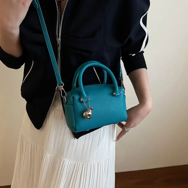 WHEELY BABY+ PU Shoulder Bag, Crossbody Bag, Handbag Women's Ecru/Ginger Yellow/Blue/Black-11