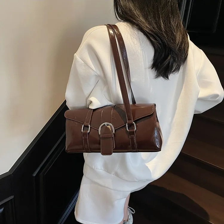 WHEELY BABY+ PU Korean Style Trendy Fashion Minimalist Style Casual Shoulder Bag Regular Women's Multicolor-31