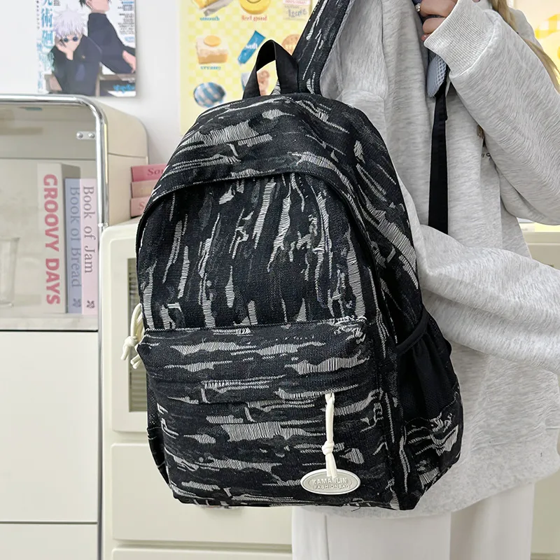WHEELY BABY+ Composite Cloth Backpack Unisex Multicolor-6