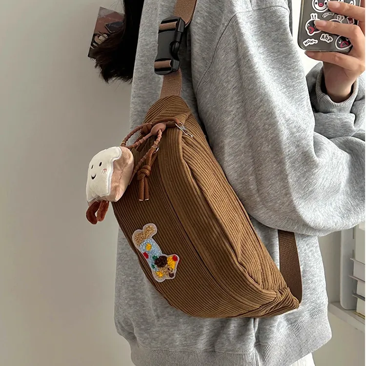 WHEELY BABY+ Nylon Sling Bag Unisex Multicolor-14