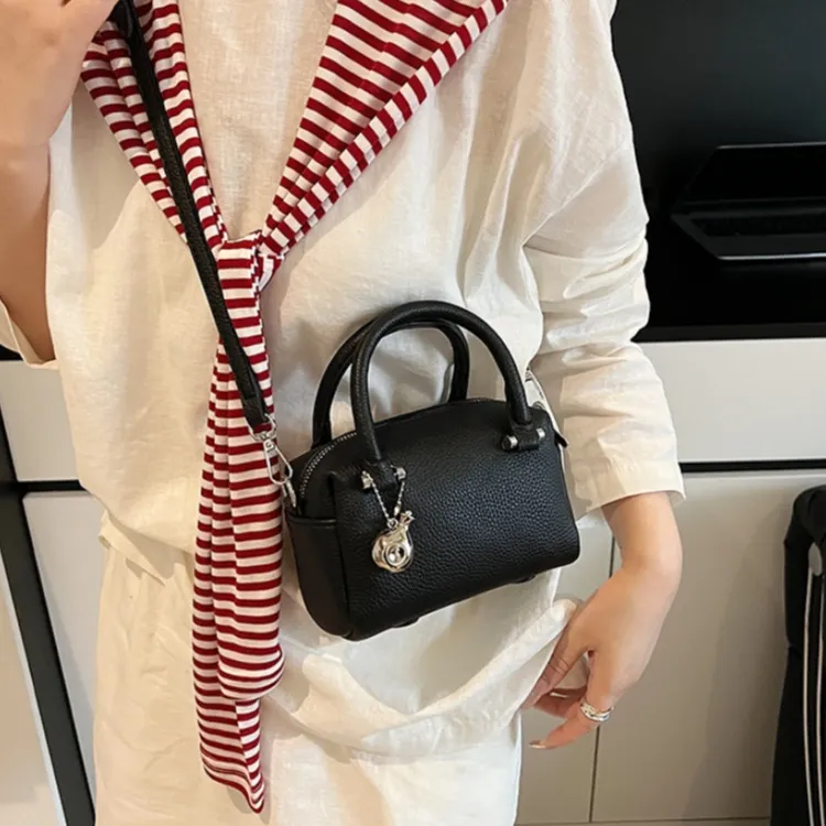 WHEELY BABY+ PU Shoulder Bag, Crossbody Bag, Handbag Women's Ecru/Ginger Yellow/Blue/Black-16