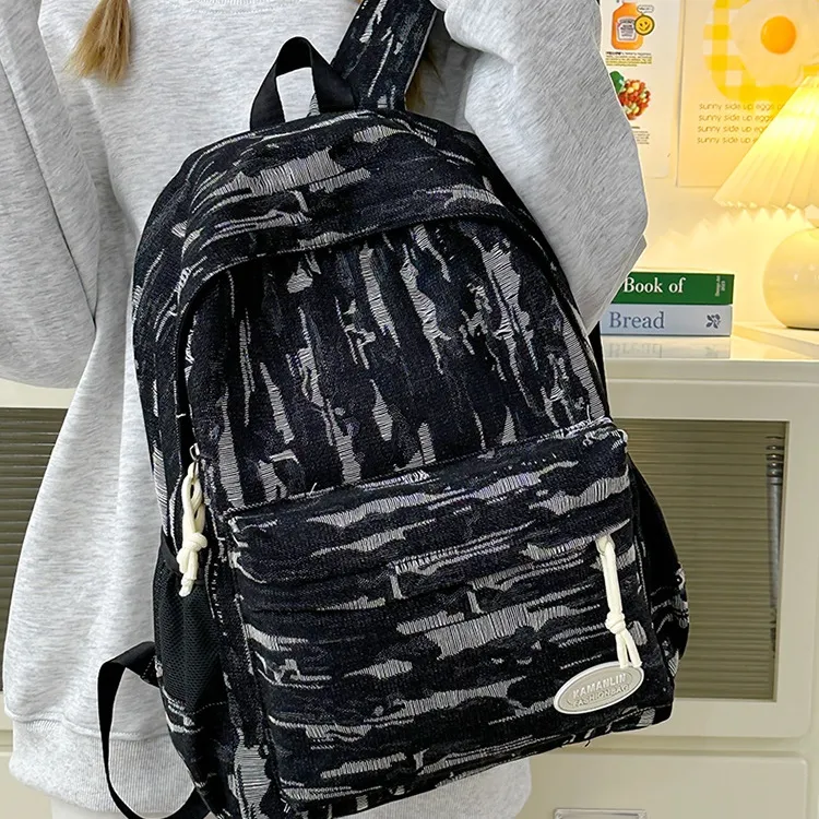 WHEELY BABY+ Composite Cloth Backpack Unisex Multicolor-2